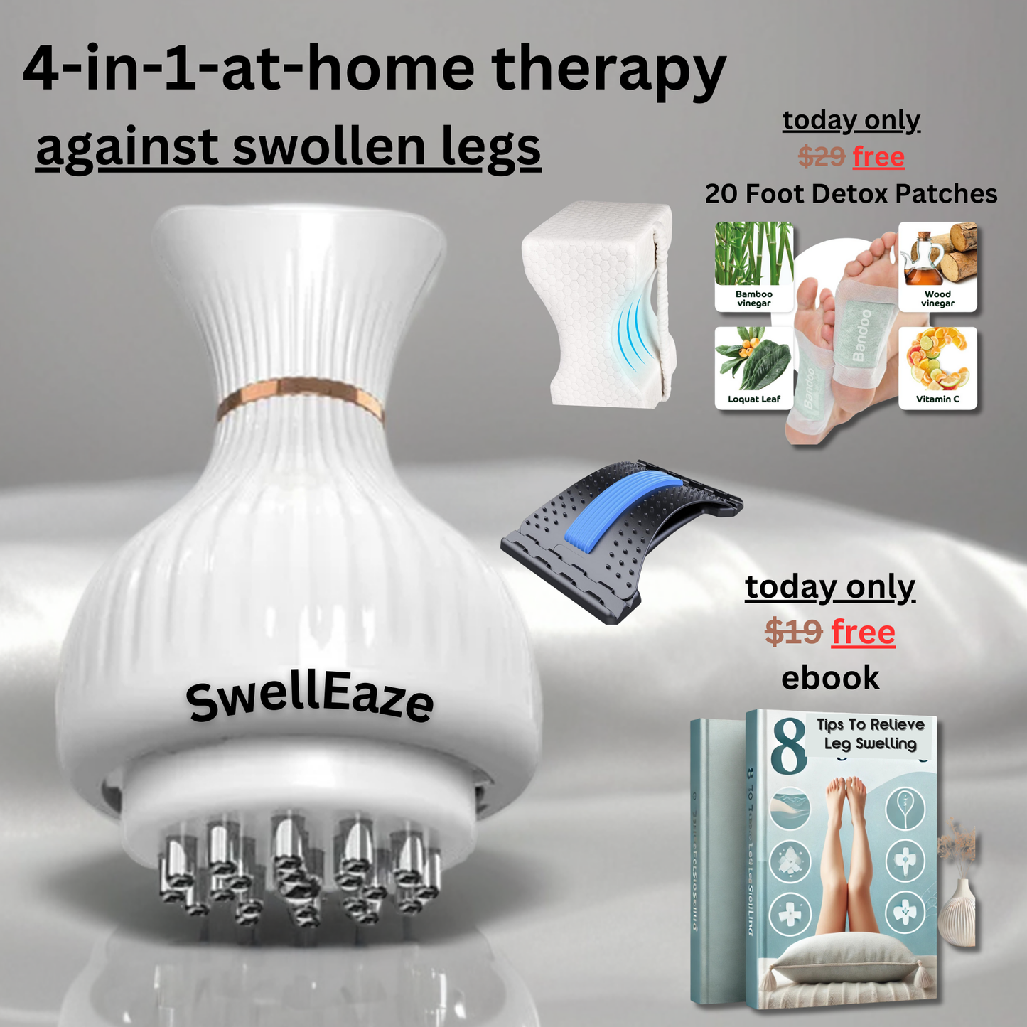 SwellEaze 4 in 1 Therapy Massager