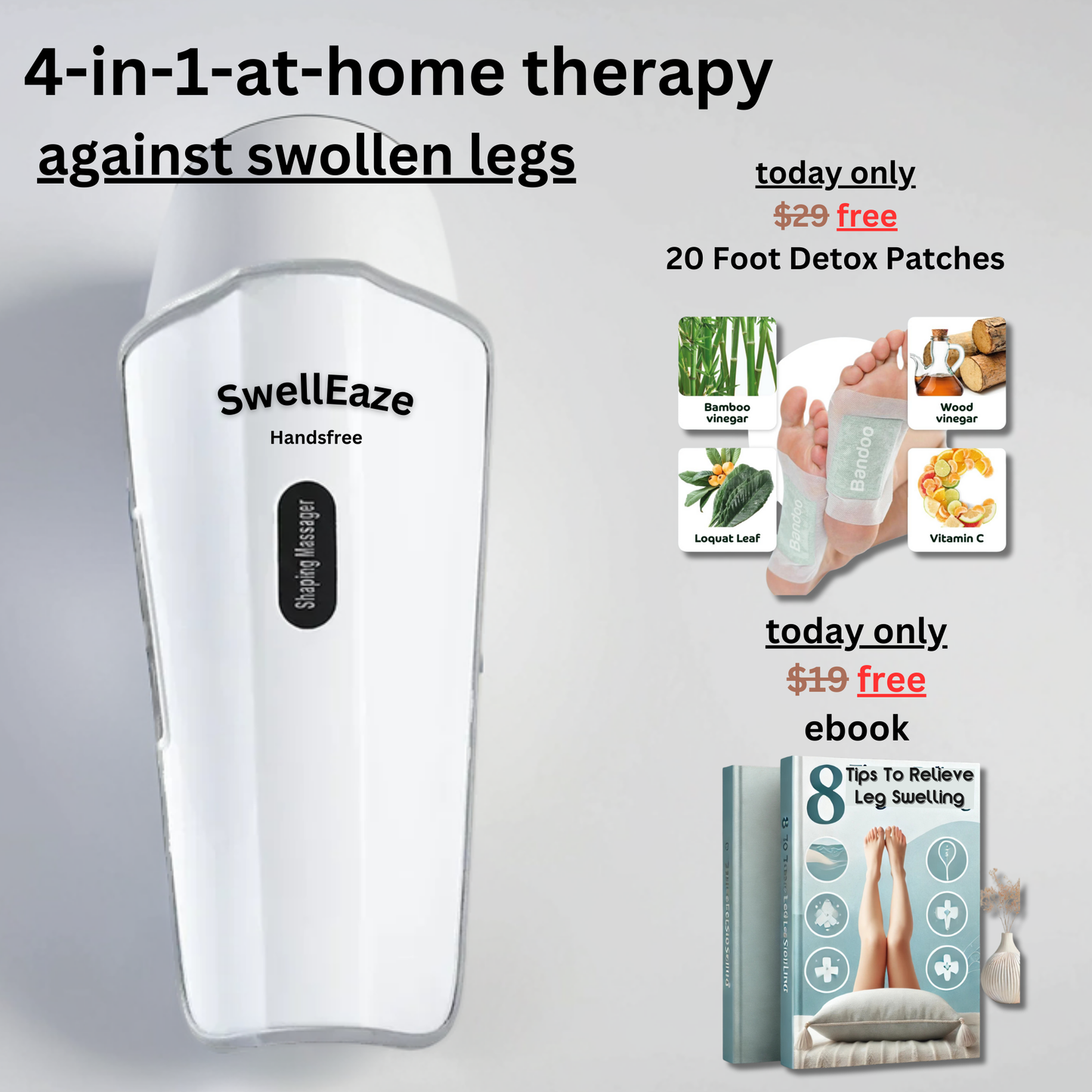 SwellEaze 4 in 1 Therapy Massager